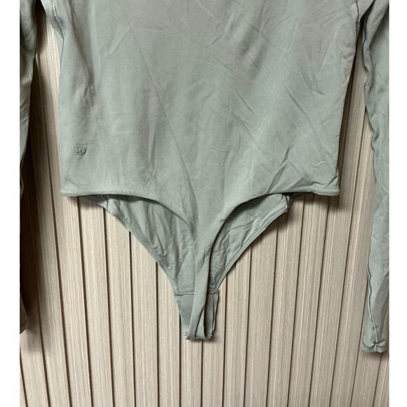 Lululemon Wundermost Nulu Square-Neck Long Sleeve Bodysuit Women’s M - Picture 5 of 9